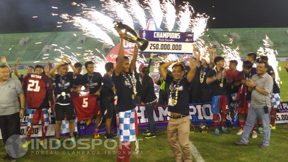 Persab Brebes Junior berhasil meraih gelar juara Piala Soeratin. Copyright: © Beny Rahardjo/INDOSPORT